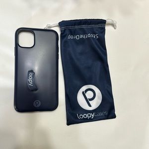 EUC Navy Loopy Case for iPhone 11 or iPhone XR